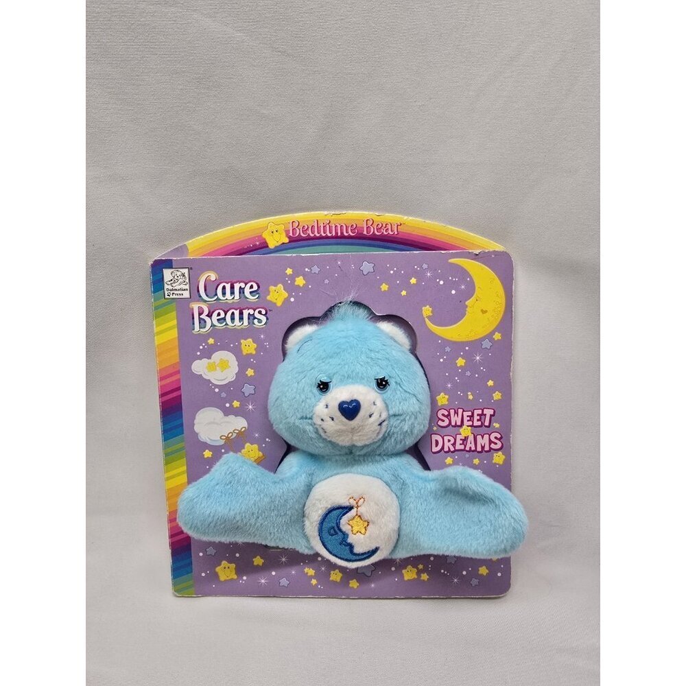VTG Care Bears Sweet Dreams Bedtime Bear Plush Book Rare 2003 Dalmatian Press